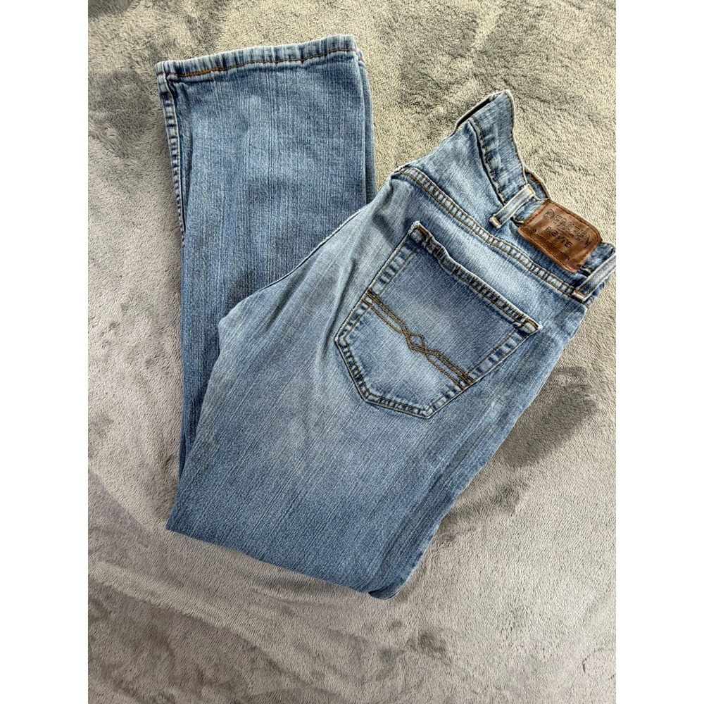 Denizen from Levi's Mens 38x34 Straight Leg Jeans Light Wash Blue 47821-0001